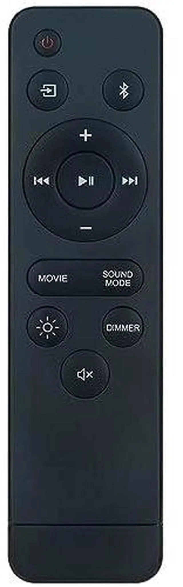 Alt view image 4 of 4 - 100075108 Replacement Remote Control Commander Compatible with ONN Soundbar | 100075108