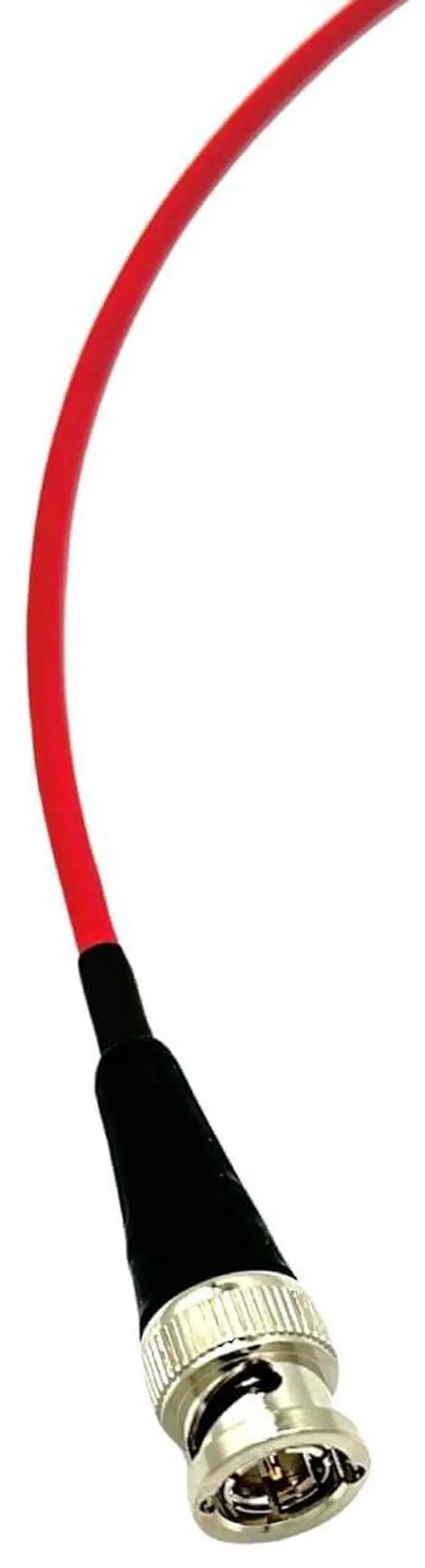 Main image of 12G-SDI BNC to BNC Broadcast Video Cable, 4855R Mini RG59, 10 FT, Red