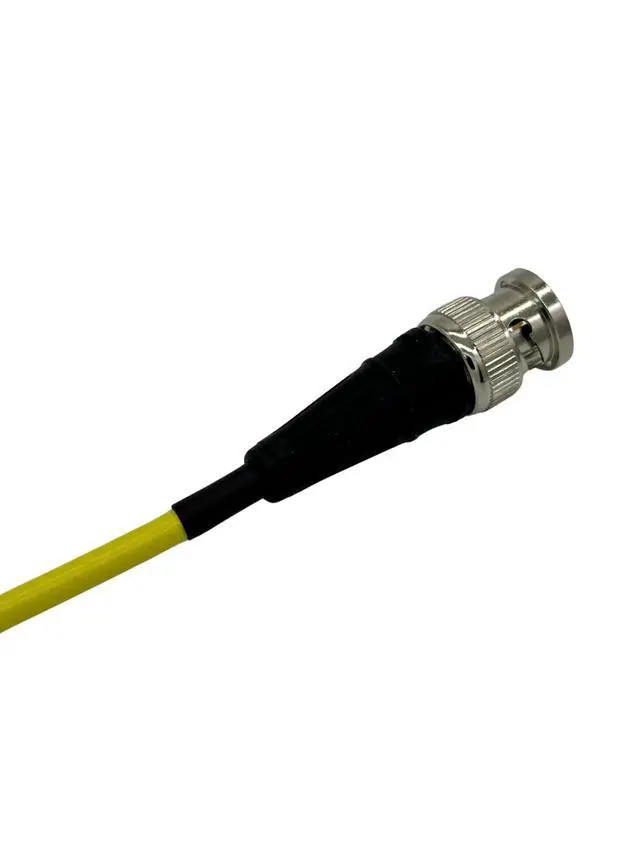 Alt view image 4 of 7 - 12G-SDI BNC to BNC Broadcast Video Cable, 4855R Mini RG59, 10 FT, Red