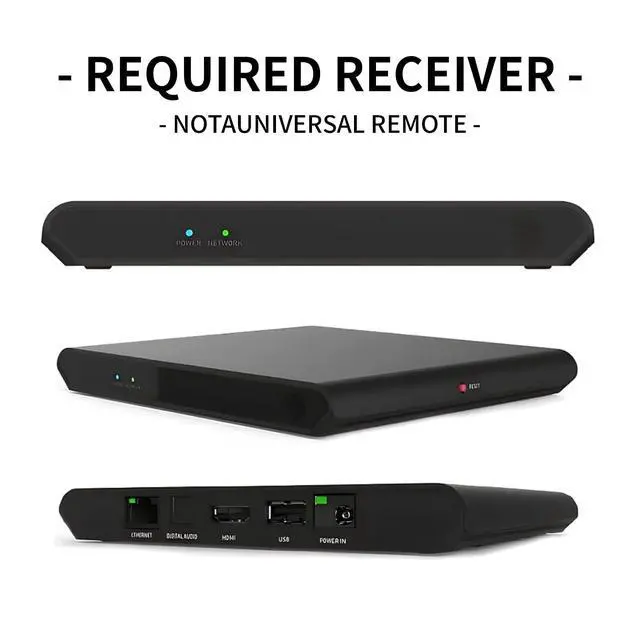 Alt view image 4 of 7 - Replacement for AT&T DirecTV Voice Remote Control, Compatible with RC82V RC83V C71KW-200 C71KW-400 4K Streaming Midea Player Receiver, for Osprey RC4693701/01BR Set-Top Boxes