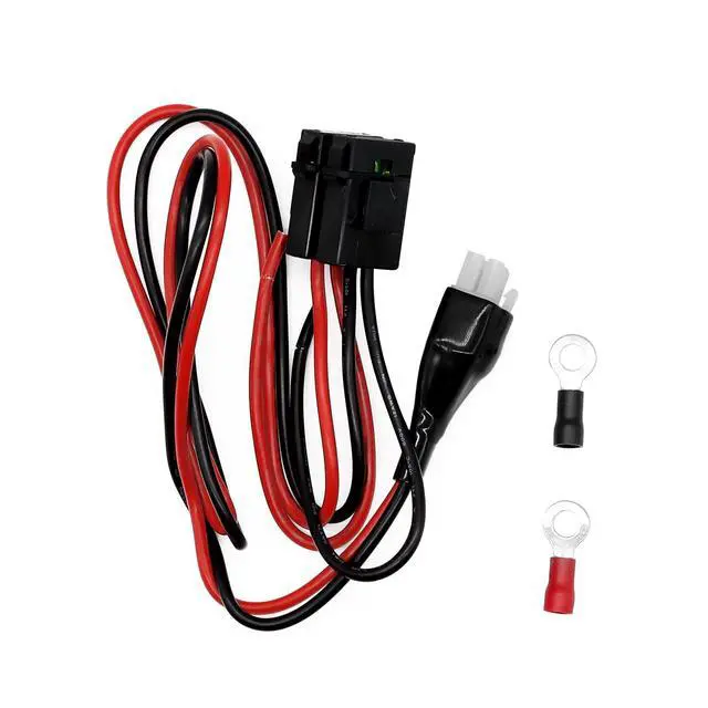 Alt view image 2 of 6 - 6 Pin 12AWG 30A DC Power Supply Cable for Yaesu FT-847 Power Cord FT-857D | Power Cable for FT-897D, for Kenwood TS-130, TS-990S, TS-2000 Cable, IC-706, IC-718, IC-746, IC-706MKII, IC-706MKIIG Cord
