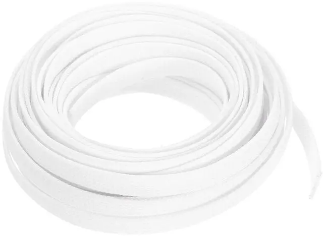 Main image of PET Expandable Sleeving 25ft 3/8" White Cable Management Sleeve Cord Organizer for Wrap Protect Cable