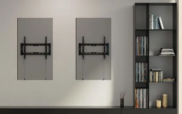 Alt view image 7 of 7 - T300P Low Profile Portrait TV Mount for Vertical 40 - 90 TVs | Menu Boards & Digital Signage | 1.8 Profile | 150 lbs Capacity | VESA 400x600 Support