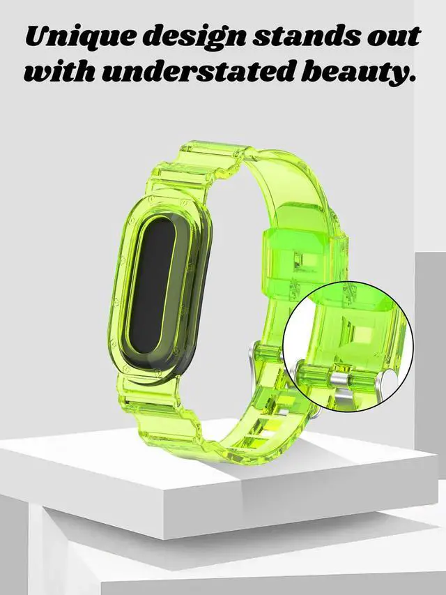Alt view image 2 of 7 - Compatible with Google Fitbit Air Watch. Soft, durable, skin-friendly replacement band for all-day comfortable wear