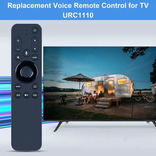 Alt view image 3 of 6 - Replacement Voice Remote Control for Apple TV Siri URC1110