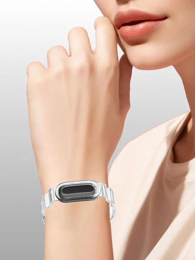 Alt view image 7 of 7 - Compatible with Google Fitbit Air Watch. Soft, durable, skin-friendly replacement band for all-day comfortable wear