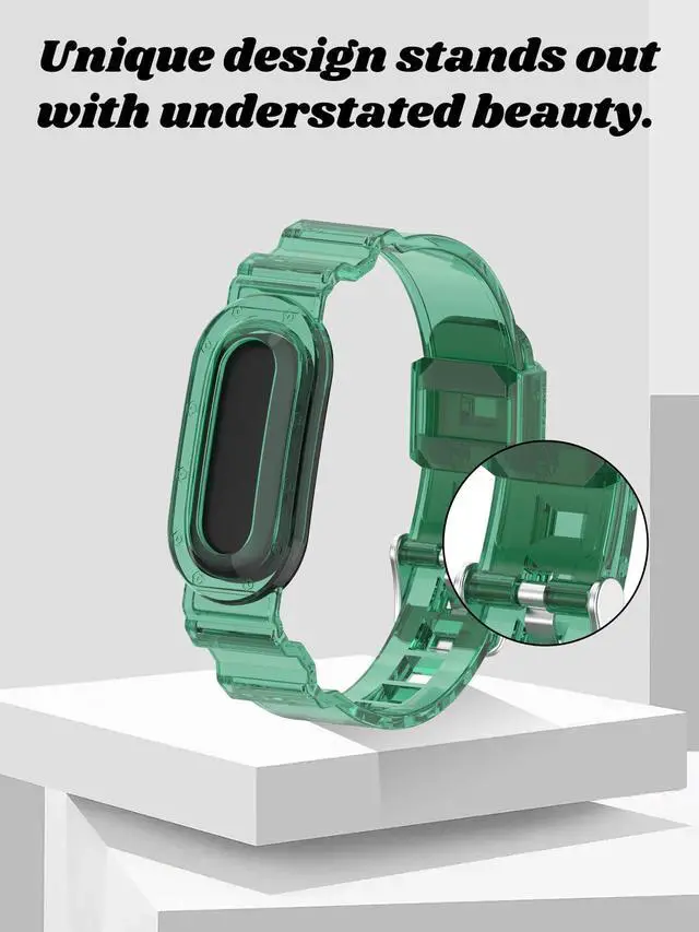 Alt view image 2 of 7 - Compatible with Google Fitbit Air Watch. Soft, durable, skin-friendly replacement band for all-day comfortable wear
