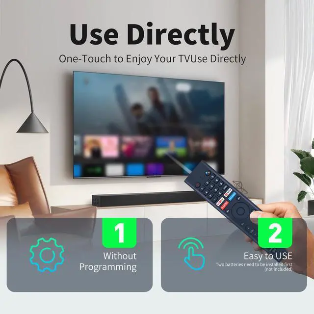 Alt view image 3 of 7 - Replacement Remote for Sylvox Outdoor TV Deck Pro Series & Pool Pro Series | Highly Compatible,Fully Functional,Deck Pro Series/ Pool Pro Series