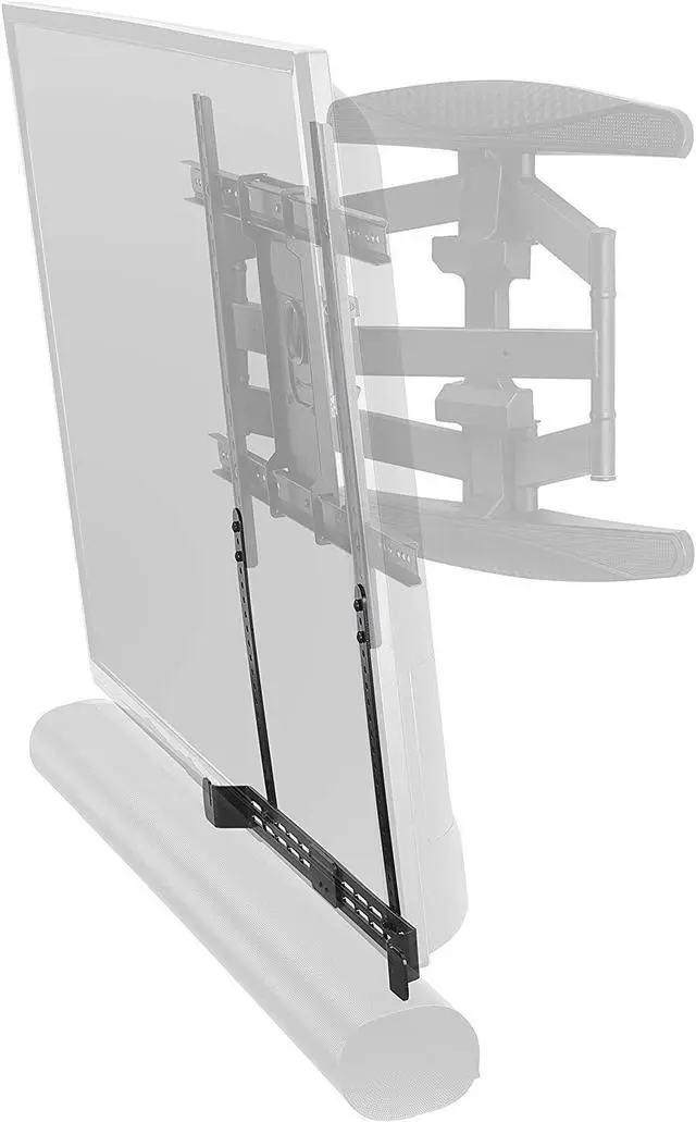 Alt view image 3 of 3 - TV Mount Attachment for Sonos Arc - Black