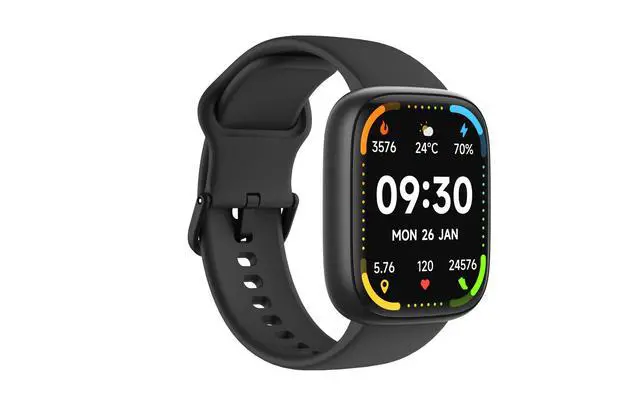 Alt view image 2 of 6 - Ostark Smart Watch, Alexa Built-in, Bluetooth Call, 1.83" Touch Screen | IP68 Waterproof, display tracks heart rate, SpO2 & sleep, 100+ sports modes, Android and iOS smartphones