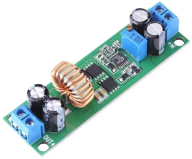 Main image of Converter Module, DC-DC Buck Step Down Converter Adjustable Power Source Module 6.5V-60V to 1.25-30V 10A for Lithium or -Acid Battery