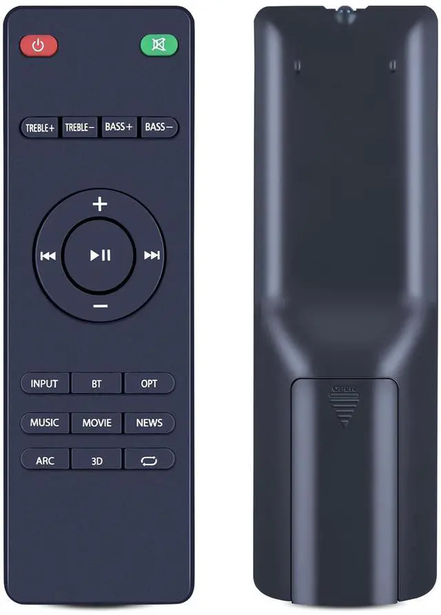 Main image of Replacement Remote for Wohome S99 Small TV 2.1 Soundbar | No Programming, Stable Connection, Fast Response
