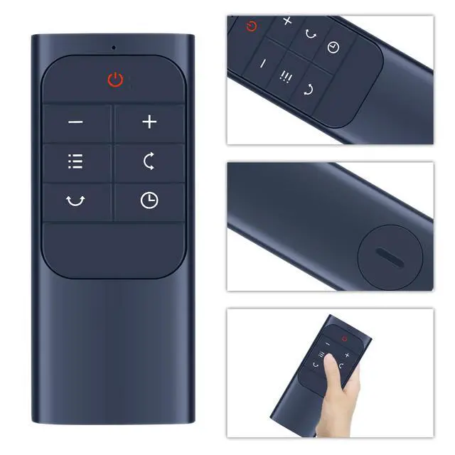Alt view image 4 of 5 - Replacement Remote Control for Dreo Standing Oscillating Fan DR-PF002 DR-HAF003S DR-HPF002 DR-HPF004S DR-HPF005S PolyFan 715S PolyFan 513S DR-Polyfan