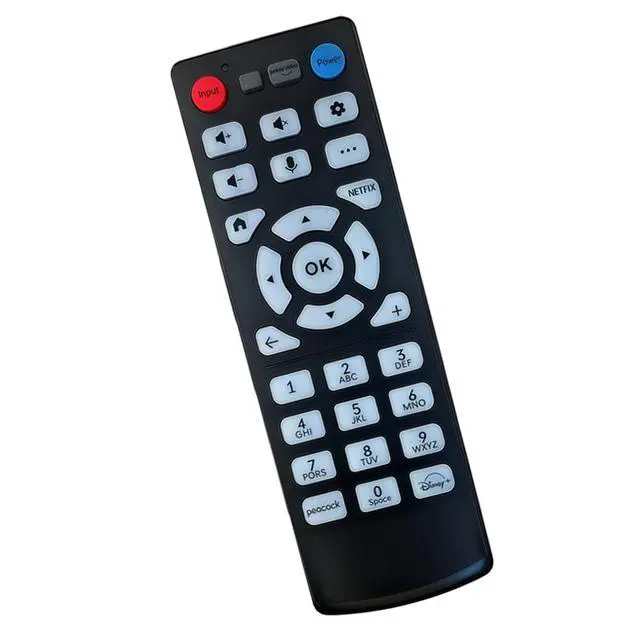 Alt view image 2 of 5 - No Voice IR Replacement Remote Control for Element Xumo 4K UHD Smart TV | Compatible with E500AC55C E500AC50C E500AC43C E500AC65C T234100 R34010BA00-00005 (Non Voice Function)