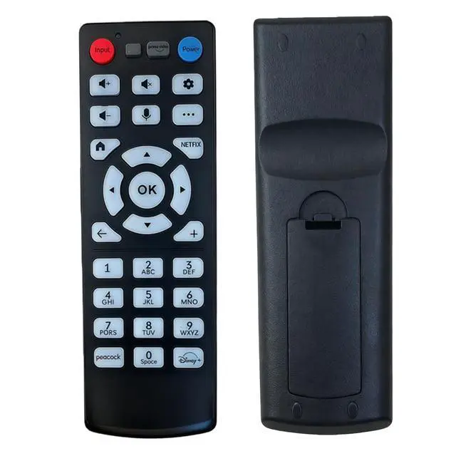 Alt view image 3 of 5 - No Voice IR Replacement Remote Control for Element Xumo 4K UHD Smart TV | Compatible with E500AC55C E500AC50C E500AC43C E500AC65C T234100 R34010BA00-00005 (Non Voice Function)