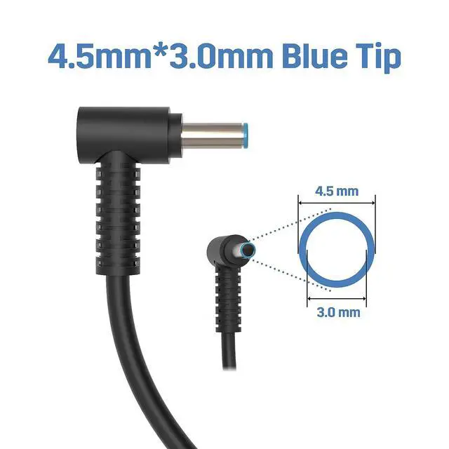 Alt view image 3 of 6 - 135W 19.5V 6.9A Laptop Charger Replacement for HP Spectre x360 15T-DF100 CTO, Pavilion Gaming 15-EC0751MS 15 17 EC0013DX L15534-001 TPN-DA11 TPN-CA13 OMEN Power Adapter Supply Cord