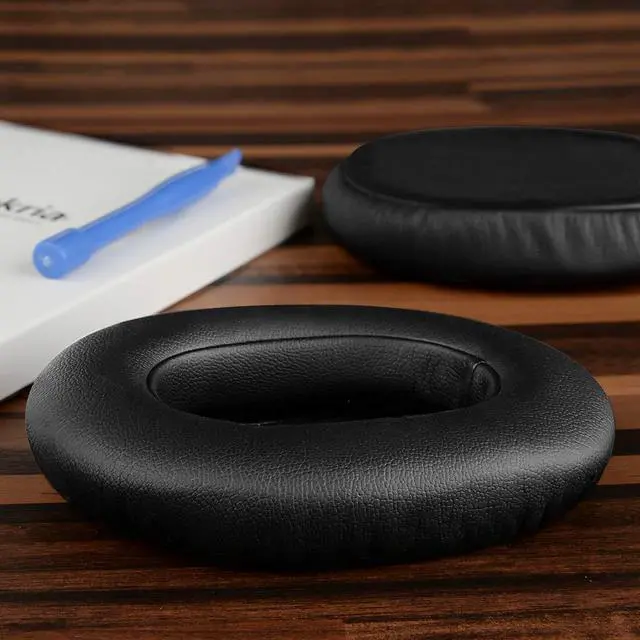 Alt view image 4 of 6 - Replacement Ear Pads Compatible with Edifier W830BT, W860NB Headphones, Ear Cushions (Black)