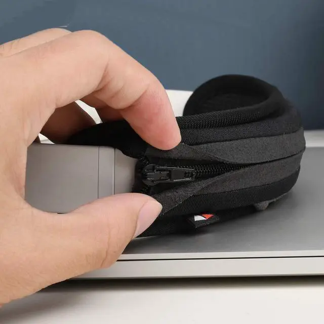 Alt view image 7 of 7 - QC35 Headband Cover for ATH-M50X, Beats Solo 3, Astro a10s, Soundlink AE II Universal Replacement Head Band Protector with Zipper, Headband Cover Cushion Protector Pad for Headphones (Large, Black)