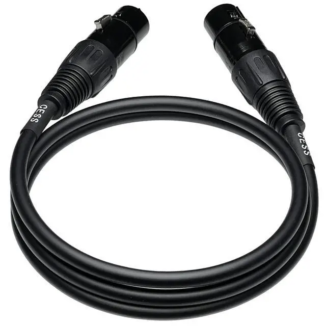 Alt view image 3 of 6 - 4-Pin XLR Female to 4-Pin XLR Female Balanced Headphone Coupler Cable, 3 Feet