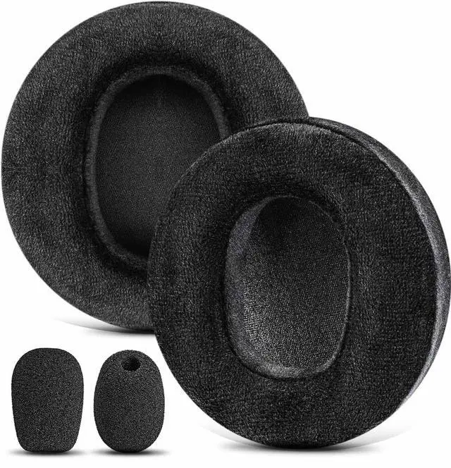 Main image of Earpads Compatible with LS31 LS41 LS35X LS50X Headset with Microphone Foam I Replacement Ear Cushion (Soft Velour)