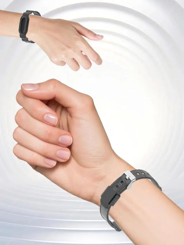 Alt view image 6 of 7 - Compatible with Google Fitbit Air Watch. Soft, durable, skin-friendly replacement band for all-day comfortable wear
