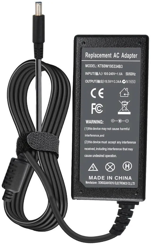 Main image of 65W Laptop Charger for Dell Latitude 3520 3420 3510 3440 3450 3150 3550 3400 3500 7202 3379 3390 2-in-1 vostro 3530 3520 3510 3420 5502 Laptop Power Adapter Cord Supply(4.5 * 3.0mm Round Connector)