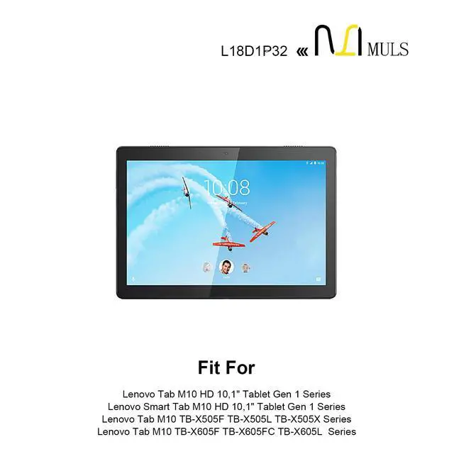 Alt view image 3 of 7 - L18D1P32 Tablet Battery for Lenovo Smart Tab M10 TB-X505F TB-X505L | TB-X505X TB-X505Xl TB-X605F TB-X605FC TB-X605L TB-X605LC TB-X605M TB-X605Cl 3.85V 4850mAh 18.7Wh with Tools, Extended runtime