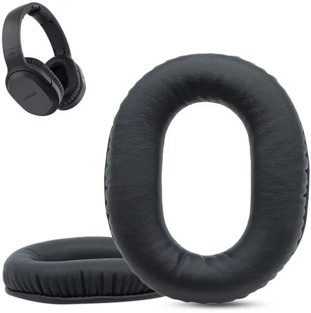 Main image of Ear Pads for Sony MDR-RF995RK Headphones, Also Compatible with Sony MDR-RF895RK, Sony WH-RF400R Wireless Headphone Replacement Ear Cushions Soft Memory Foam Ear Cup Leather Pads(Black)