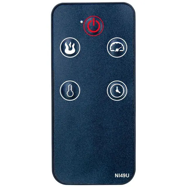 Alt view image 5 of 7 - Replacement Remote Control for Greentouch Home Electric Fireplace Heater RC-HE85EL01,1840KDI-28-269,1495KDI-28-247,with Wall Mounting Bracket
