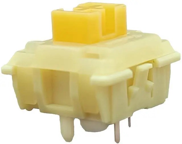 Main image of Mechanical Keyboard Silent Shaft Switch Lubricated, Silent Tactile Low Profile Yellow Medium Switch for Tablet Notebook Desktop Computer Peripheral Keyboard(70PCS Tactile)