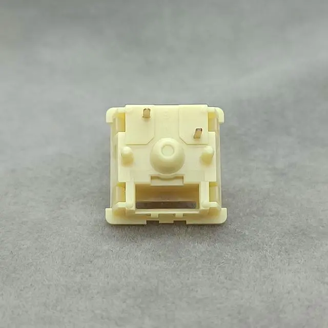 Alt view image 3 of 6 - Mechanical Keyboard Silent Shaft Switch Lubricated, Silent Tactile Low Profile Yellow Medium Switch for Tablet Notebook Desktop Computer Peripheral Keyboard(70PCS Tactile)
