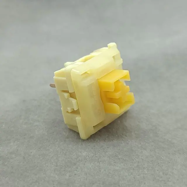 Alt view image 6 of 6 - Mechanical Keyboard Silent Shaft Switch Lubricated, Silent Tactile Low Profile Yellow Medium Switch for Tablet Notebook Desktop Computer Peripheral Keyboard(70PCS Tactile)