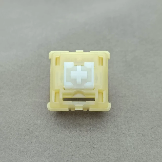 Alt view image 2 of 6 - Mechanical Keyboard Silent Shaft Switch Lubricated, Silent Linear Low Profile Yellow Medium Switch for Tablet Notebook Desktop Computer Peripheral Keyboard(70PCS Linear)