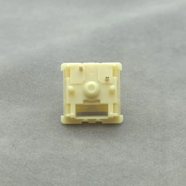 Alt view image 3 of 6 - Mechanical Keyboard Silent Shaft Switch Lubricated, Silent Linear Low Profile Yellow Medium Switch for Tablet Notebook Desktop Computer Peripheral Keyboard(70PCS Linear)
