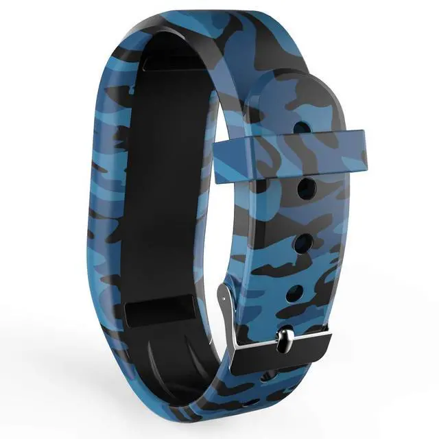 Alt view image 3 of 6 - Bands for Garmin Vivofit jr/jr 2/3, Adjustable Replacement Wristbands with Watch Buckle for Women Men(No Tracker)