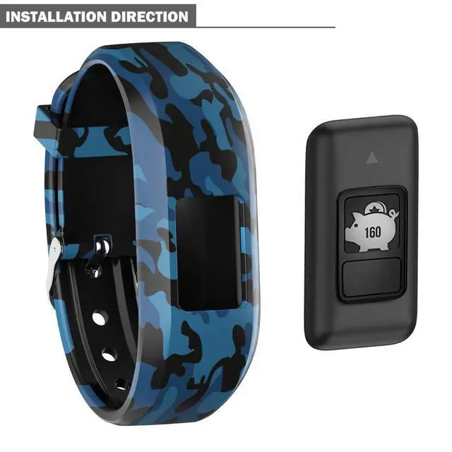Alt view image 5 of 6 - Bands for Garmin Vivofit jr/jr 2/3, Adjustable Replacement Wristbands with Watch Buckle for Women Men(No Tracker)
