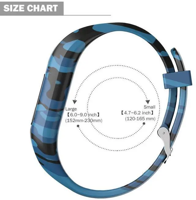 Alt view image 4 of 6 - Bands for Garmin Vivofit jr/jr 2/3, Adjustable Replacement Wristbands with Watch Buckle for Women Men(No Tracker)