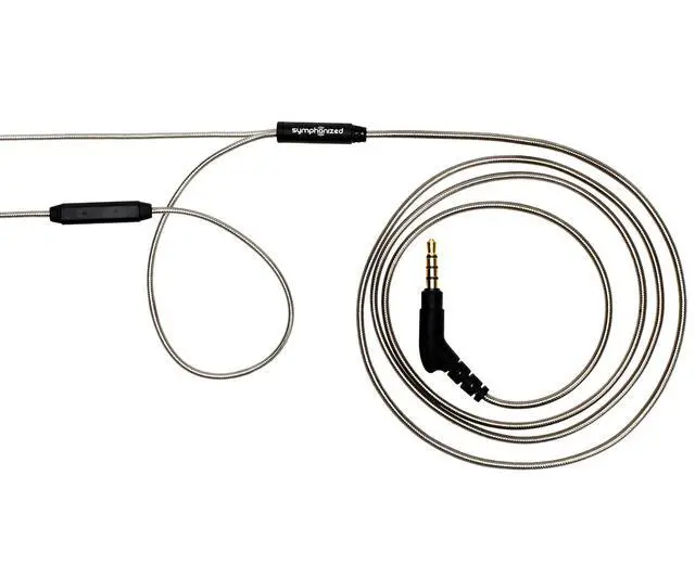 Alt view image 5 of 6 - ALN 2.0 Premium Genuine Wood In-ear Noise-isolating Headphones|Earbuds|Earphones with Innovative Shield Technology Cable and Mic (Gunmetal)