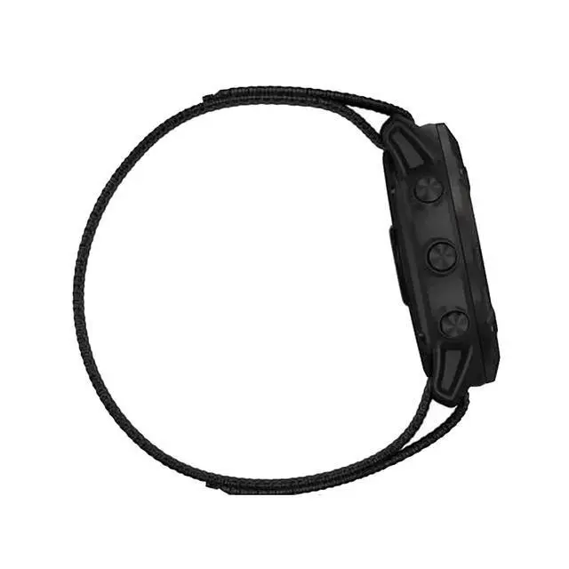 Alt view image 3 of 4 - Fenix 8/7/6/5 Plus Band, 22mm Ultra Easy Fit Nylon Straps Compatible for Garmin Fenix E/7/6 Pro/5/Epix (Gen 2)/Quatix 7/instinct 2 Bnads