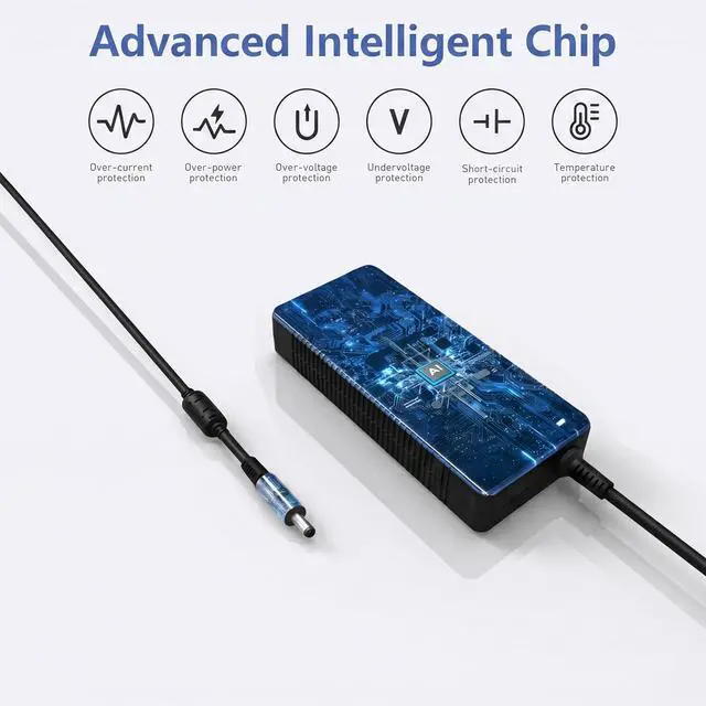 Alt view image 2 of 5 - 280W/330W AC Adapter Compatible with HP Laptop, Power Adapter Compatible with HP Z2 mini G5 G4 G3 Power Supply