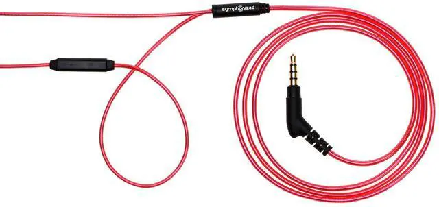Alt view image 5 of 6 - ALN 2.0 Premium Genuine Wood In-ear Noise-isolating Headphones|Earbuds|Earphones with Innovative Shield Technology Cable and Mic (Lava Red)