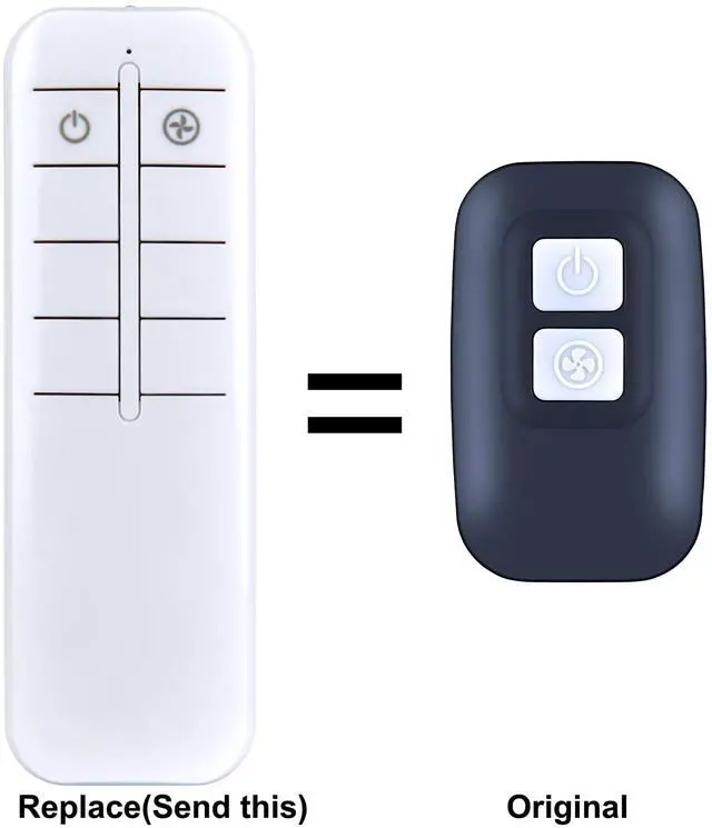 Alt view image 2 of 4 - Replacement Remote Control for Lasko Pedestal Upright Fan 655650 2033665C 2033665D 2033665 2033665A 2648 2648C H20650 H20660 H20685 S18601 S18605 S18670 S18355 S18440 1888 1889 S18300