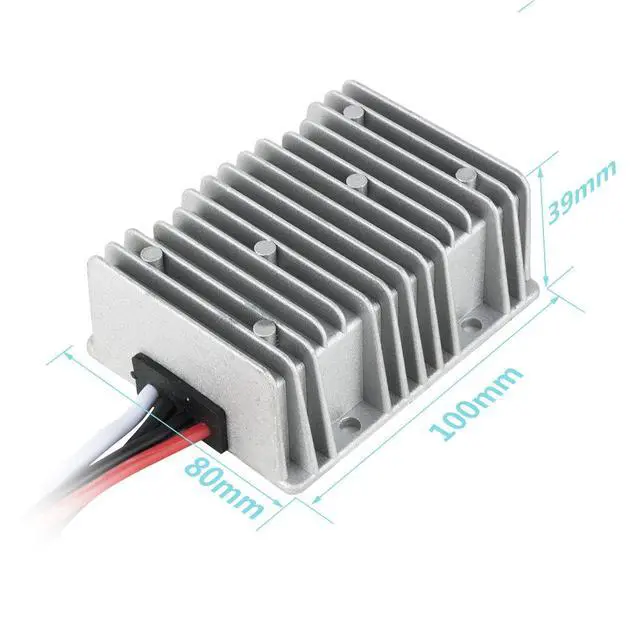 Alt view image 6 of 7 - New BIG-Size Voltage Converter Regulator DC 24V to DC 12V 40A 480W Buck Transformer Waterproof