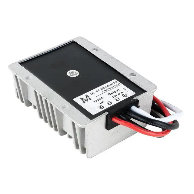 Alt view image 2 of 7 - New BIG-Size Voltage Converter Regulator DC 24V to DC 12V 40A 480W Buck Transformer Waterproof