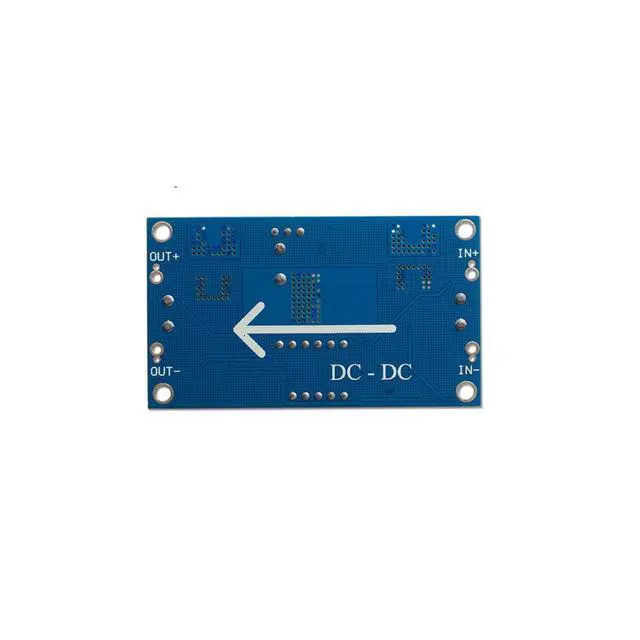 Alt view image 5 of 6 - 2-Pack XL4015 5A 75W DC-DC Step-Down Module, LED Voltmeter | 4-38V input, self-calibrating voltmeter, for DIY adjustable power supply projects