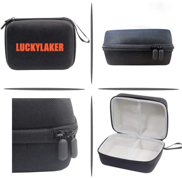 Alt view image 6 of 7 - Hard EVA Case for Lucky/ Portable Sonar Kayak Fish Finder Sonar Sensor Fish Finder Boat Depth Finder for Fishing