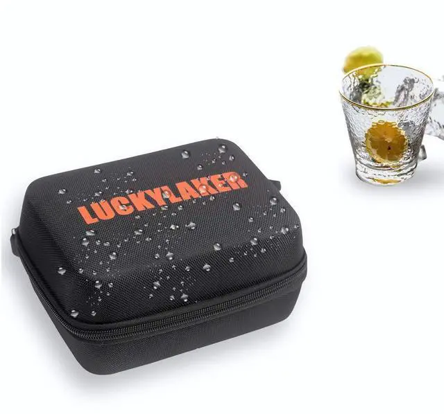 Alt view image 7 of 7 - Hard EVA Case for Lucky/ Portable Sonar Kayak Fish Finder Sonar Sensor Fish Finder Boat Depth Finder for Fishing