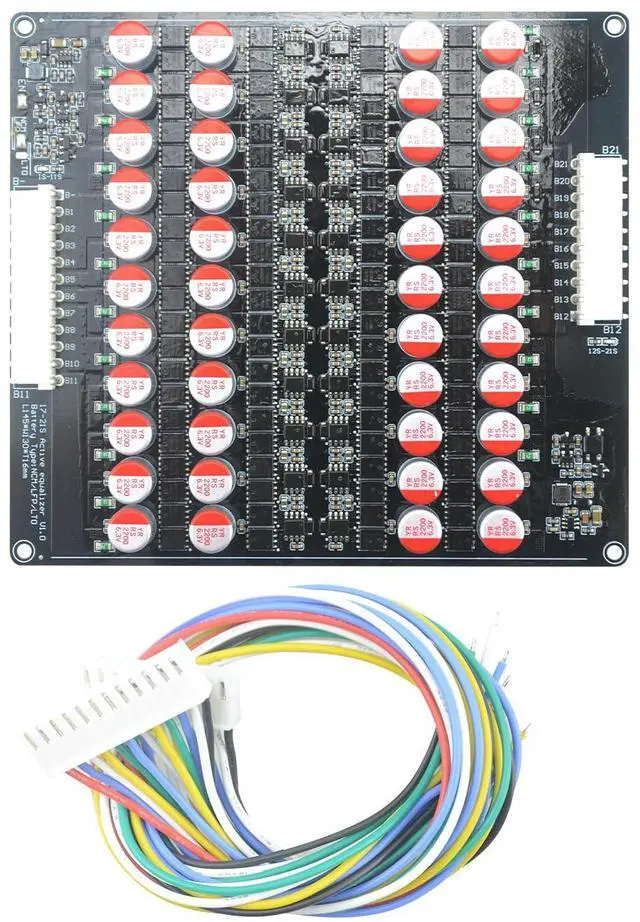 Main image of 5.5A 5S to 21S 5S 6S 7S 8S 9S 10S 12S 14S 16S 17S 21S Smart Active Balancer Active Equalizer Balancer for li-ion NCM Lifepo4 LFP LTO Battery Energy Capacitor (17S-21S)
