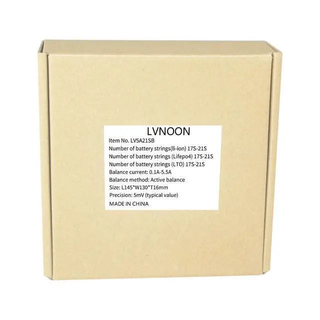 Alt view image 6 of 7 - 5.5A 5S to 21S 5S 6S 7S 8S 9S 10S 12S 14S 16S 17S 21S Smart Active Balancer Active Equalizer Balancer for li-ion NCM Lifepo4 LFP LTO Battery Energy Capacitor (17S-21S)