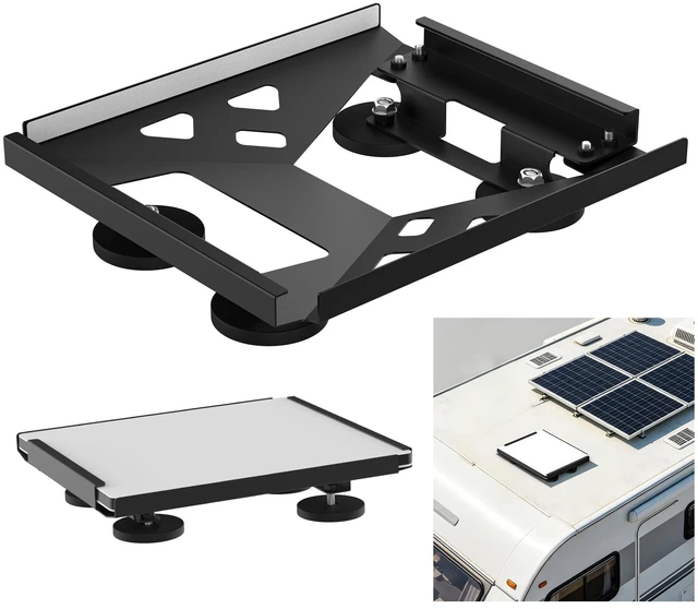 Main image of Car Mount for Starlink Mini, Truck/RV Roof Rack Magnetic Base Adapter Heavy-Duty Quick-Release Bracket with 360° Scratch Protection for Cars, RVs, Vans, Trucks, and Yachts No-Drill, Easy Travel